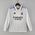 Camisetas futbol Real Madrid Primera Manga Larga Hombre 2022 2023