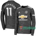 7-Futbol: Manchester United Camiseta Del Greenwood 11 Segunda Manga Largas 20-21
