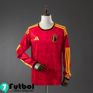 Camiseta Futbol Belgica Primera Hombre Manga Larga Copa del Mundo 2026 Camiseta Futbol Belgica Primera Hombre Manga Larga Copa del Mundo 2026