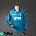 Retro Camiseta Futbol Real Madrid Segunda Hombre Manga Larga 99 00 FG1302
