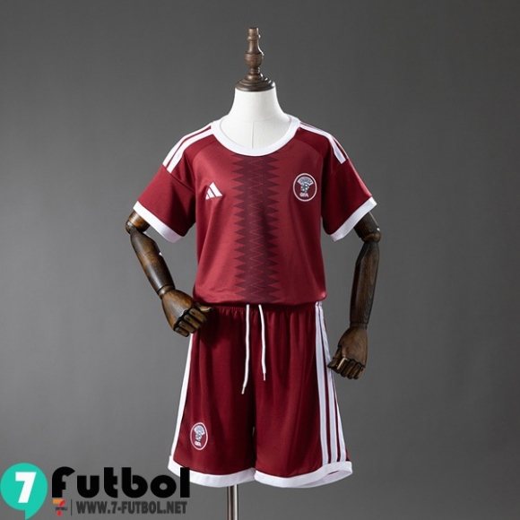 Camiseta Futbol Qatar Primera Nino Copa del Mundo 2026 Camiseta Futbol Qatar Primera Nino Copa del Mundo 2026