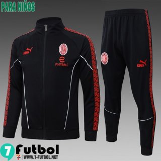KIT: Chaquetas Deportivas AC Milan Nino 25 26 C1008 KIT: Chaquetas Deportivas AC Milan Nino 25 26 C1008