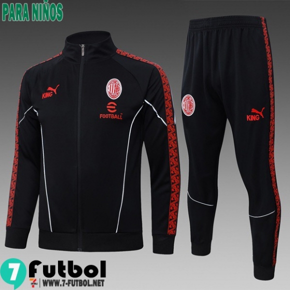 KIT: Chaquetas Deportivas AC Milan Nino 25 26 C1008