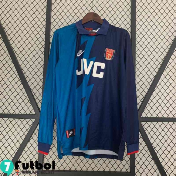 Retro Camiseta Futbol Arsenal Segunda Hombre Manga Larga 95 96 FG390