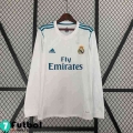 Retro Camiseta Futbol Real Madrid Primera Hombre Manga Larga 17 18 FG391