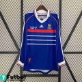 Retro Camiseta Futbol Francia Primera Hombre Manga Larga 1998 FG410