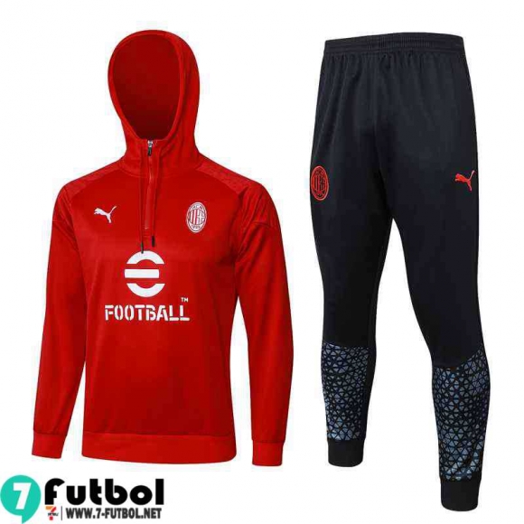 KIT: Sudaderas Deportivas AC Milan Hombre 23 24 B118