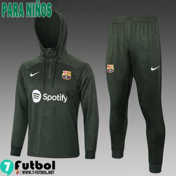 KIT: Sudaderas Deportivas Barcelona Ninos 23 24 C113