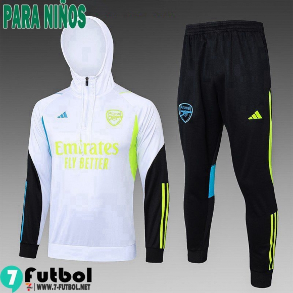 KIT: Sudaderas Deportivas Arsenal Ninos 23 24 C118