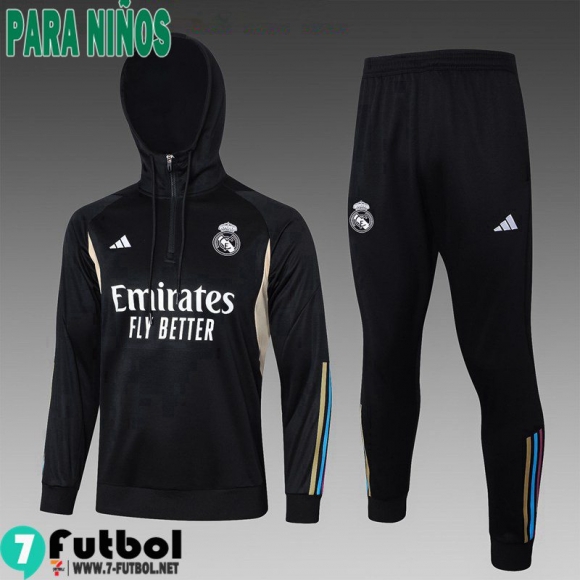 KIT: Sudaderas Deportivas Real Madrid Ninos 23 24 C121