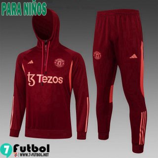 KIT: Sudaderas Deportivas Manchester United Ninos 23 24 C130