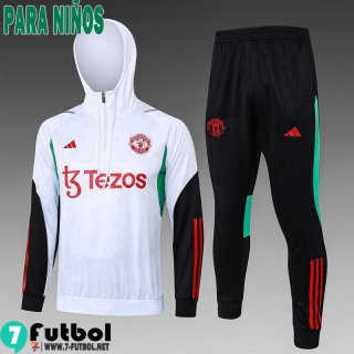 KIT: Sudaderas Deportivas Manchester United Ninos 23 24 C131