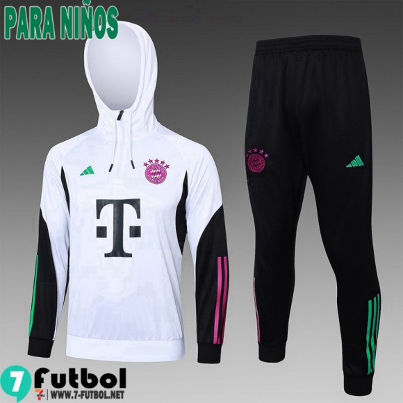 KIT: Sudaderas Deportivas Bayern Munich Ninos 23 24 C133