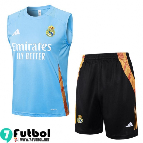 KIT: Sin Mangas Real Madrid Hombre 24 25 H295 KIT: Sin Mangas Real Madrid Hombre 24 25 H295