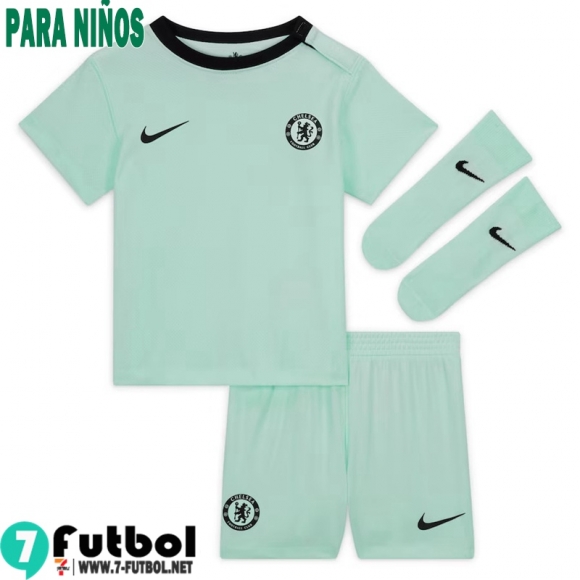 Camiseta Futbol Chelsea Tercera Ninos 23 24