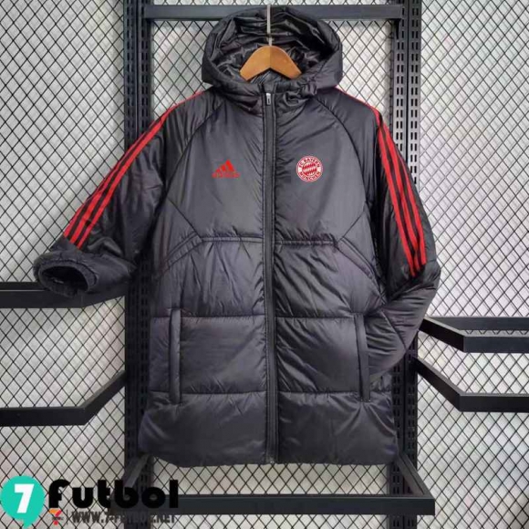 Chaqueta De Plumas Bayern Munich negro Hombre 23 24 G17 Chaqueta De Plumas Bayern Munich negro Hombre 23 24 G17