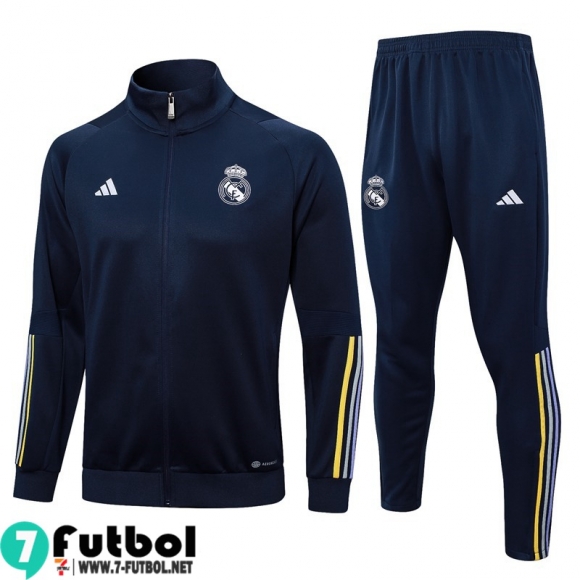 KIT : Chaquetas Real Madrid oceano azul Hombre 23 24 B08