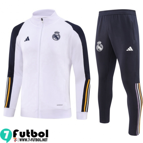 KIT : Chaquetas Real Madrid blanco Hombre 23 24 B20