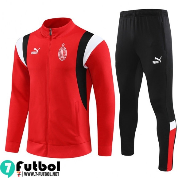 KIT : Chaquetas AC Milan Rojo Hombre 23 24 B24