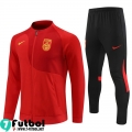 KIT : Chaquetas China Rojo Hombre 23 24 B27