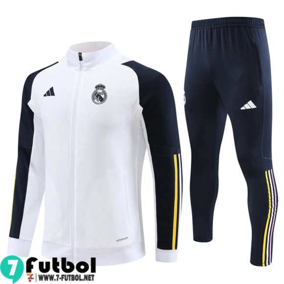 KIT : Chaquetas Real Madrid blanco Hombre 23 24 B34