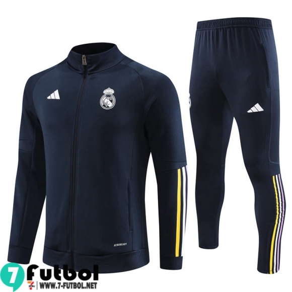 KIT : Chaquetas Real Madrid oceano azul Hombre 23 24 B35