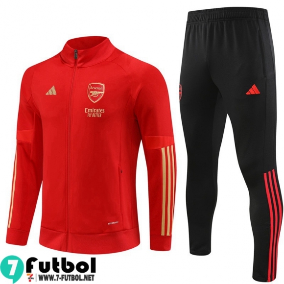 KIT : Chaquetas Arsenal Rojo Hombre 23 24 B36