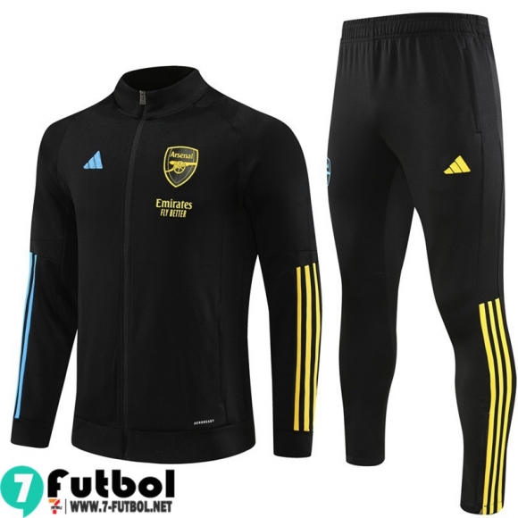 KIT : Chaquetas Arsenal negro Hombre 23 24 B37