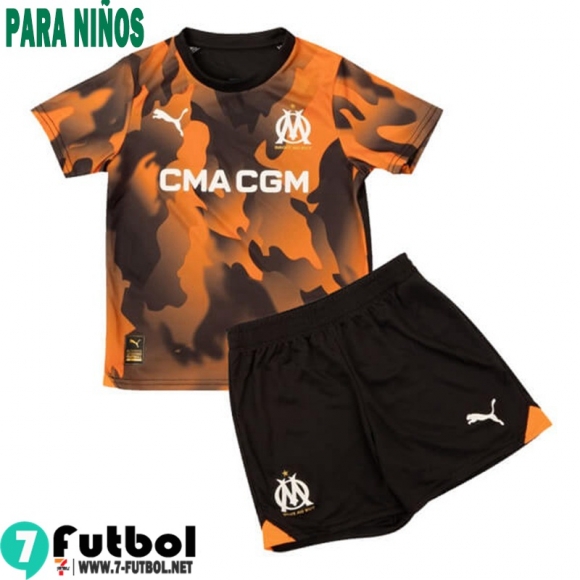 Camiseta Futbol Marsella Tercera Ninos 23 24