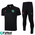 Polo Futbol Bayern Munich negro Hombre 23 24 E01