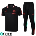 Polo Futbol Manchester United negro Hombre 23 24 E03