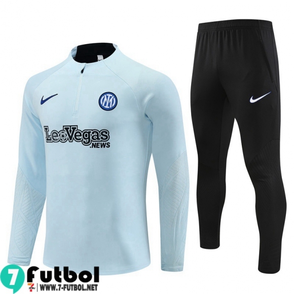 KIT : Chandal Futbol Inter Milan clara azul Hombre 23 24 A06