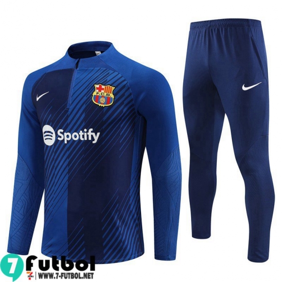 KIT : Chandal Futbol Barcelona azul Hombre 23 24 A08