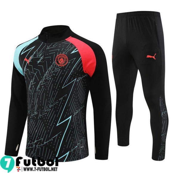 KIT : Chandal Futbol Manchester City negro Hombre 23 24 A09