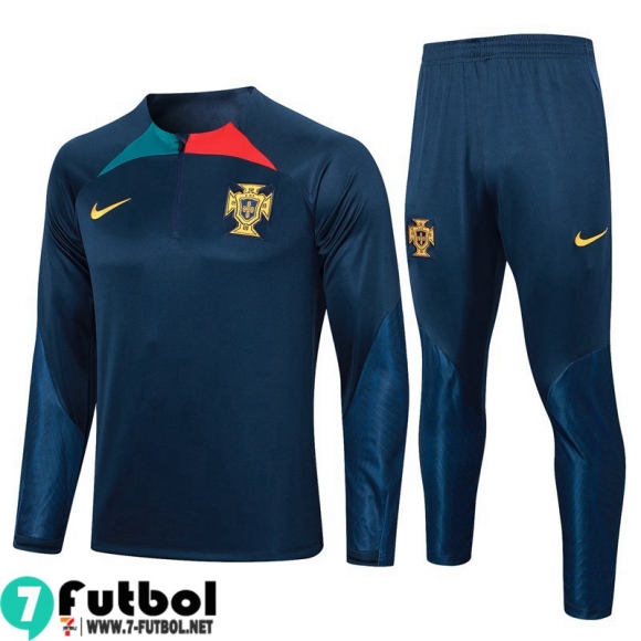 KIT : Chandal Futbol Portugal oceano azul Hombre 23 24 A29