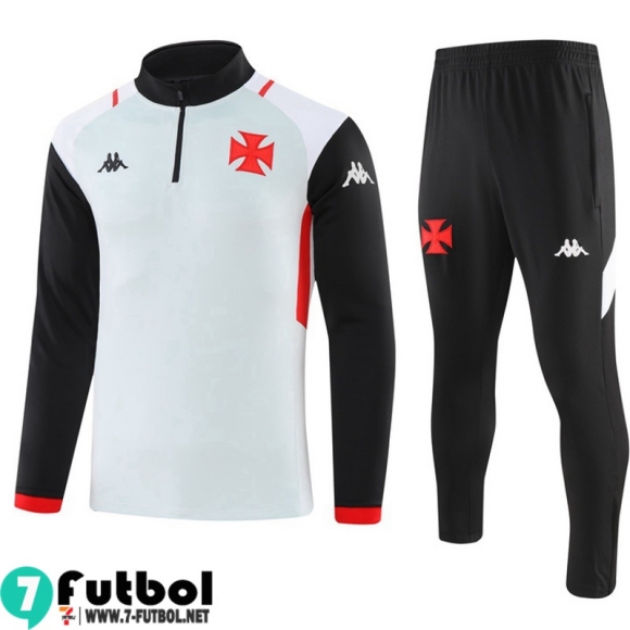 KIT : Chandal Futbol Vasco da Gama blanco Hombre 23 24 A41