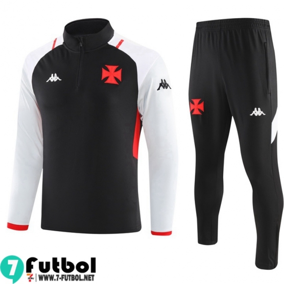 KIT : Chandal Futbol Vasco da Gama negro Hombre 23 24 A42