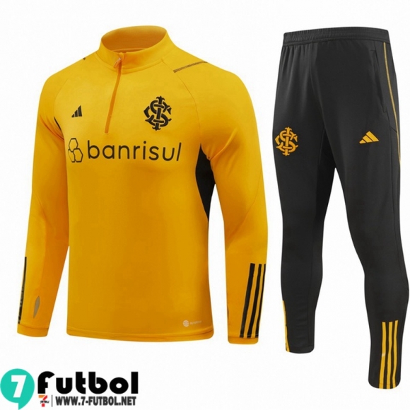 KIT : Chandal Futbol Internacional AMARILLO Hombre 23 24 A44