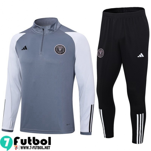 KIT : Chandal Futbol Inter Miami gris Hombre 23 24 A49