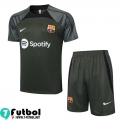 KIT : Chandal Futbol T Shirt Barcelona verde oscuro Hombre 23 24 A71