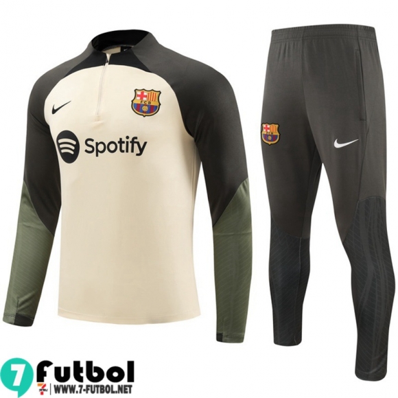 KIT : Chandal Futbol Barcelona amarillo claro Hombre 23 24 A75