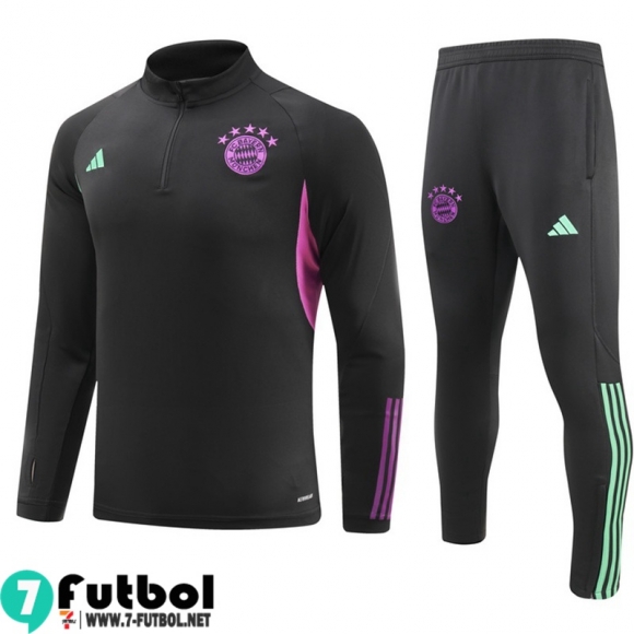 KIT : Chandal Futbol Bayern Munich negro Hombre 23 24 A78