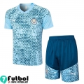 KIT : Chandal Futbol Manchester City clara azul Hombre 23 24 A83