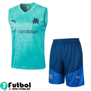 KIT : Chandal Futbol Marsella clara azul Hombre 23 24 A85