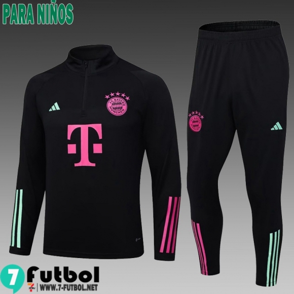 KIT : Chandal Futbol Bayern Munich negro Ninos 23 24 C02