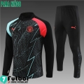 KIT : Chandal Futbol Manchester City negro Ninos 23 24 C14