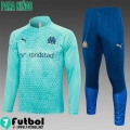 KIT : Chandal Futbol Marsella clara azul Ninos 23 24 C25