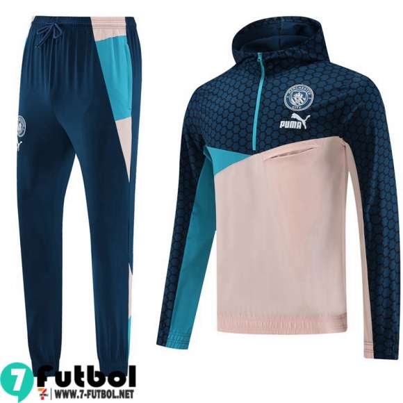 Chaqueta Cazadora Manchester City rosa Hombre 23 24 D57