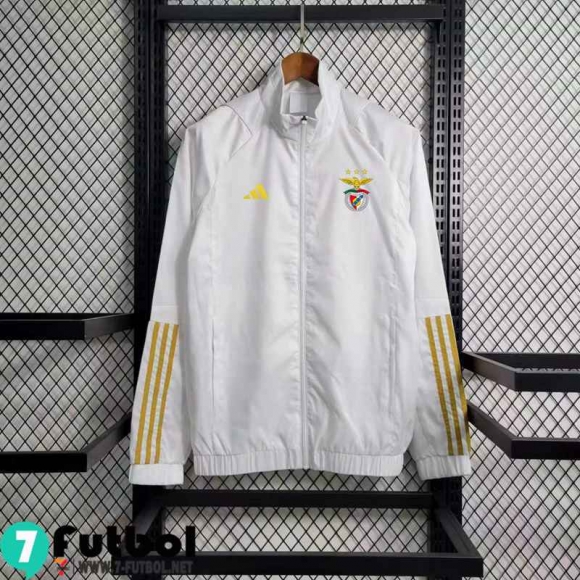 Chaqueta Cazadora Benfica blanco Hombre 23 24 D73