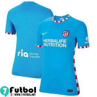 Camiseta futbol Atletico Madrid Tercera Femenino 2021 2022